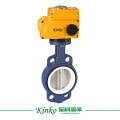 DN80 Flange soft sealing Electrical butterfly valve